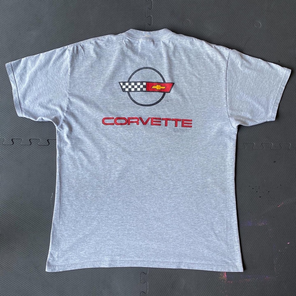 Hanes Beefy Corvette Racing Tee